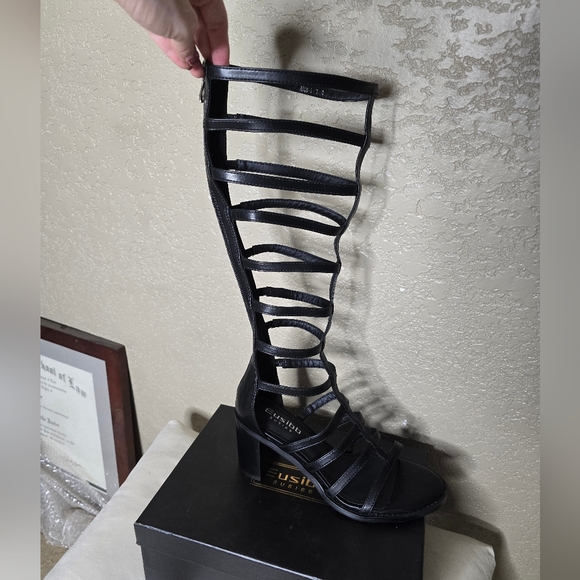 NIB! Size 7 Gladiator Style Heels, Boots, Sandles By EUSIBB - Picture 1 of 6